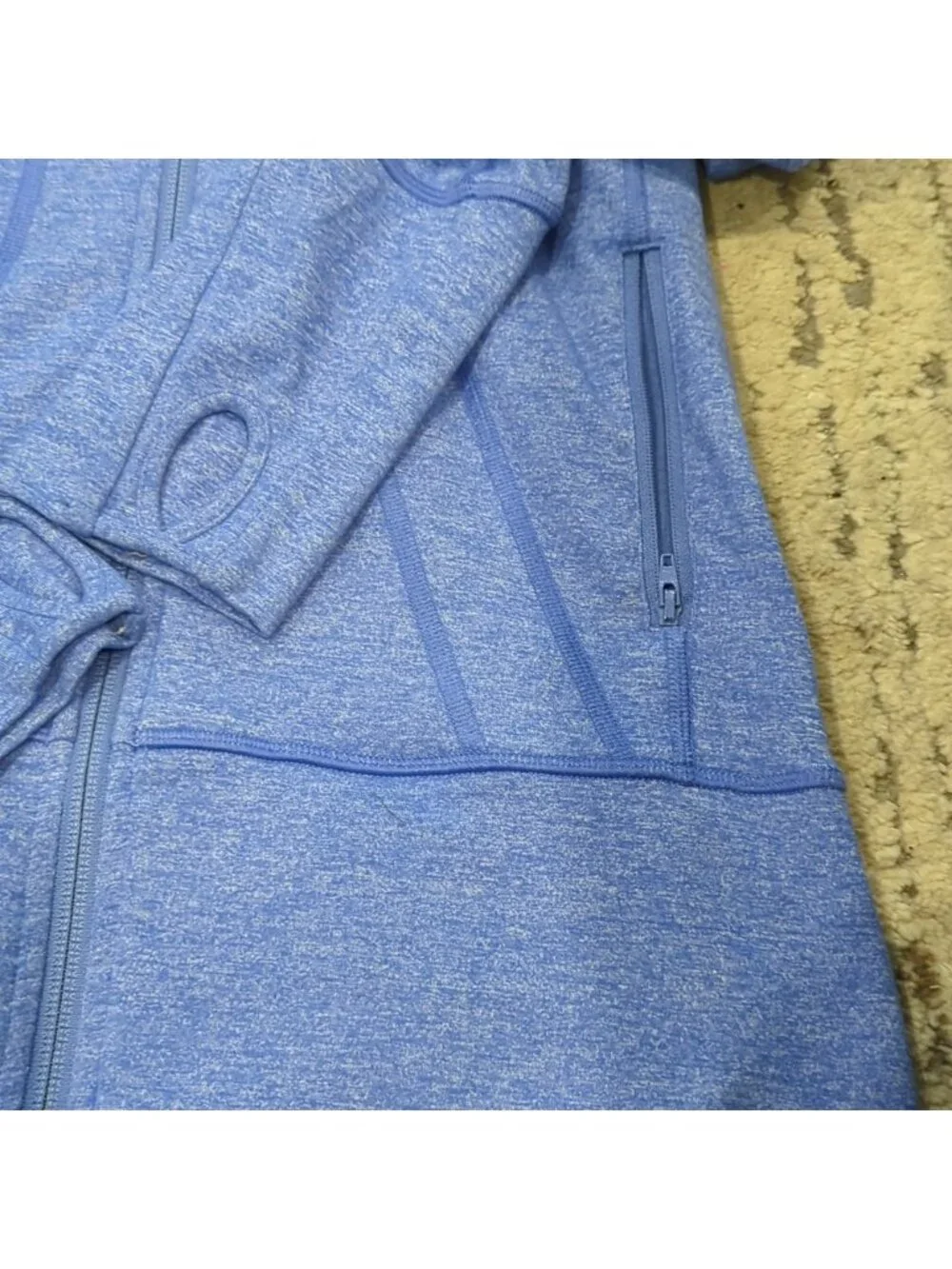 Lululemon Stride Jacket Heathered Rocksteady